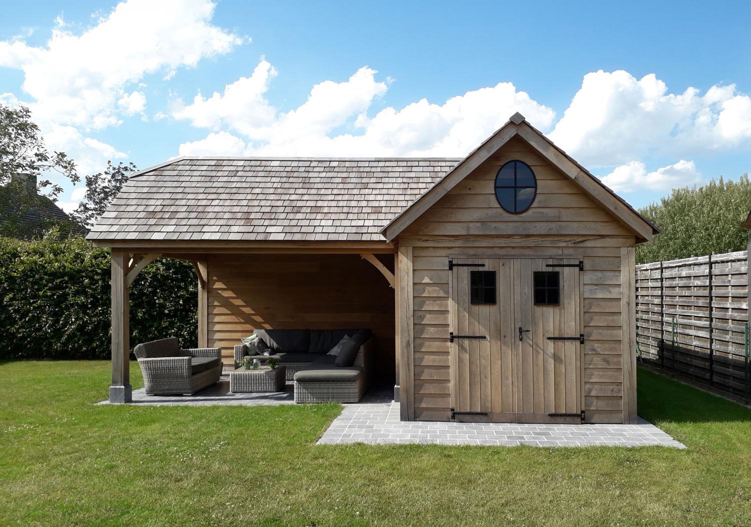 Landelijk bijgebouw Ontdek prachtige bijgebouwen op maat. Hoogwaardige materialen en vakmanschap voor een duurzame, natuurlijke uitstraling in elke tuin. Creëer jouw perfecte buitenruimte met een stijlvol bijgebouw.