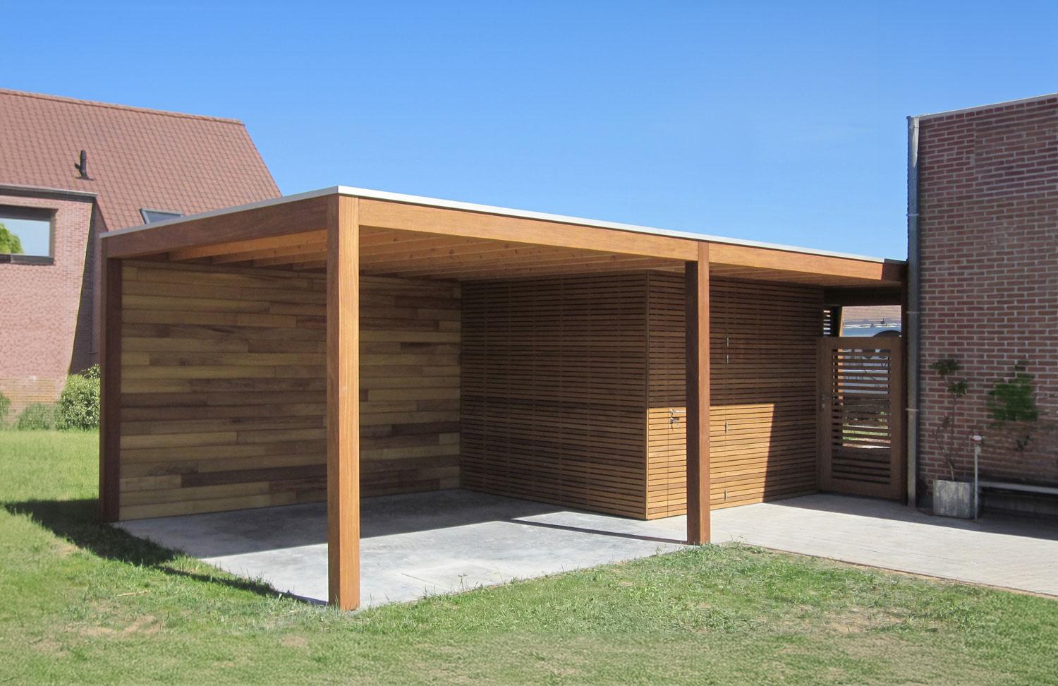 carport hout met berging Bescherm uw auto met een stijlvolle en duurzame carport op maat. Ontdek onze carports in hout of aluminium, ontworpen voor optimale bescherming tegen weersinvloeden. Perfect voor elke oprit en tuin, en aan te passen aan uw stijl. Maatwerk !